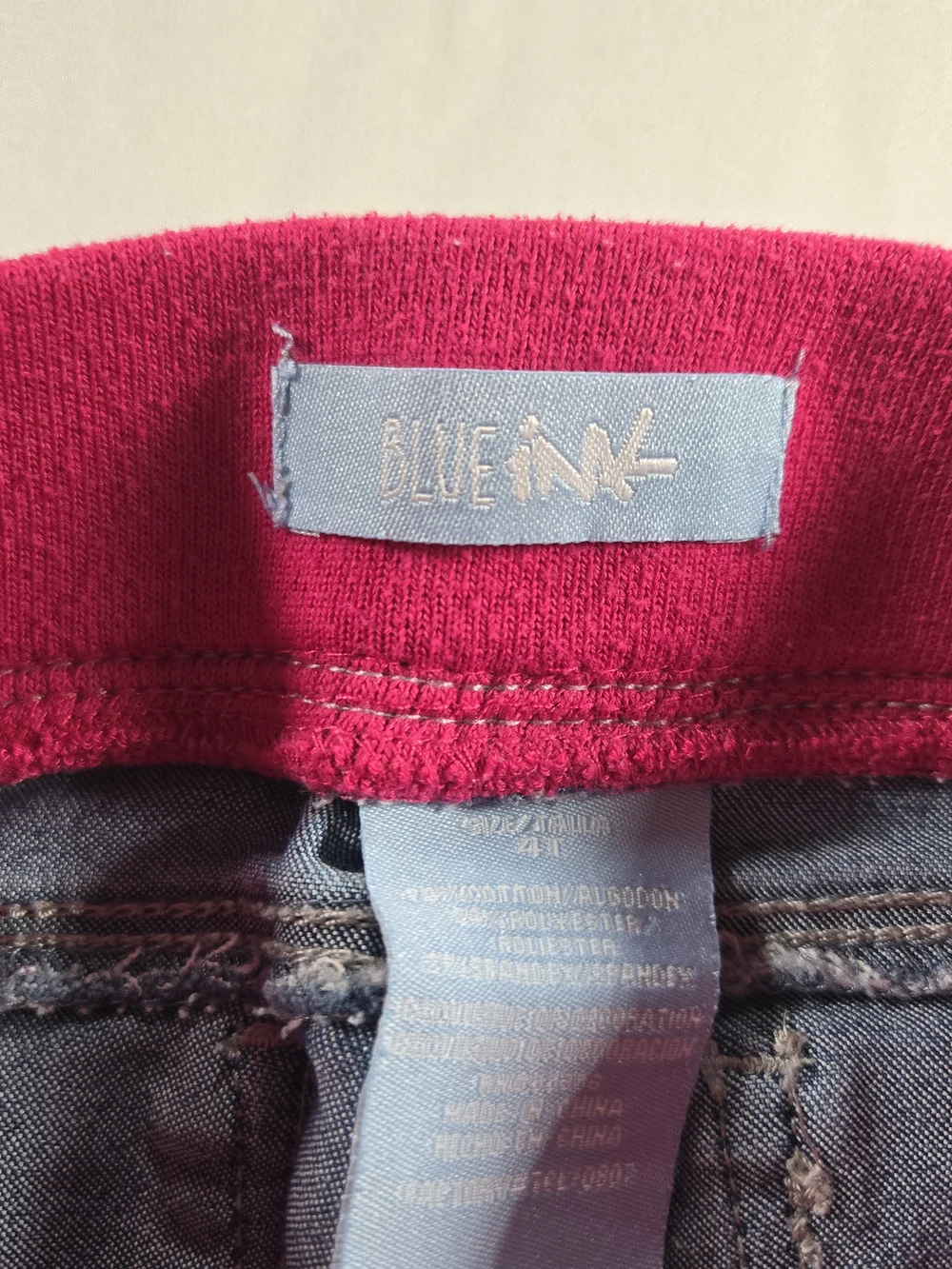 blue ink medium wash